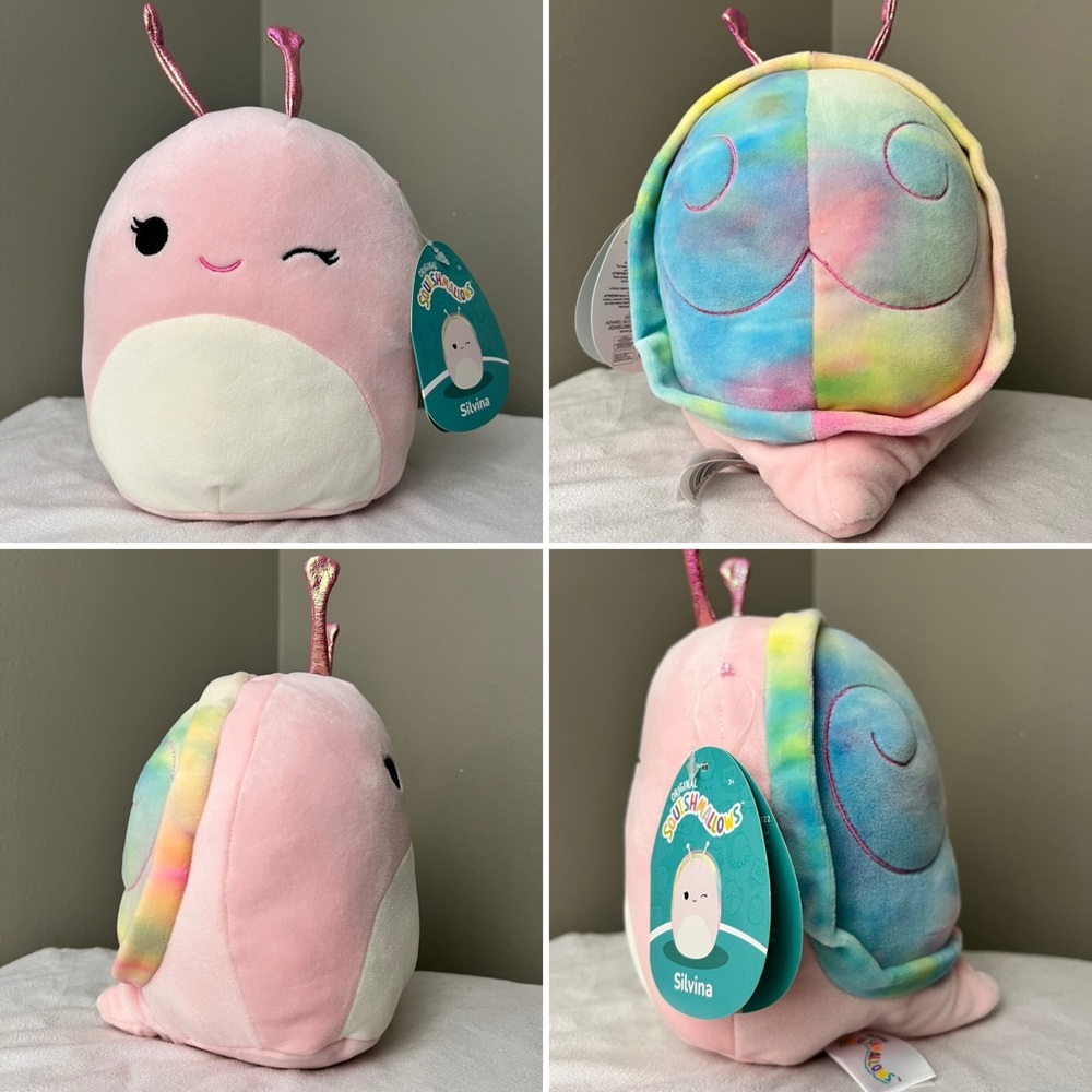 Silvina Garden Snail Squishmallows